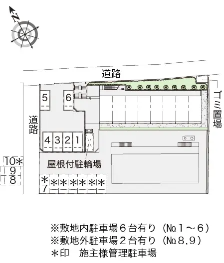 伊勢原市下糟屋 月極駐車場